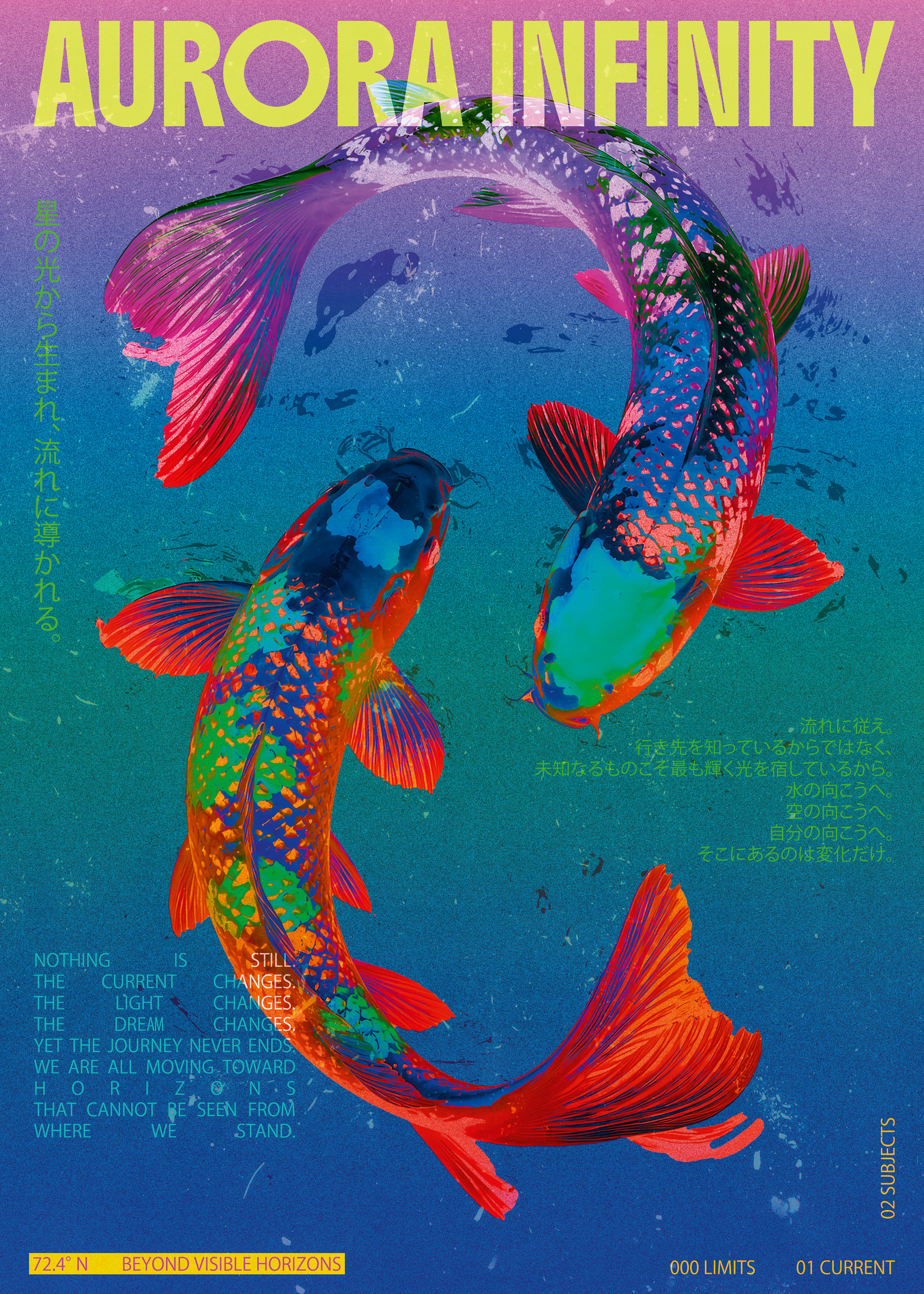 Aurora Koi Poster 0