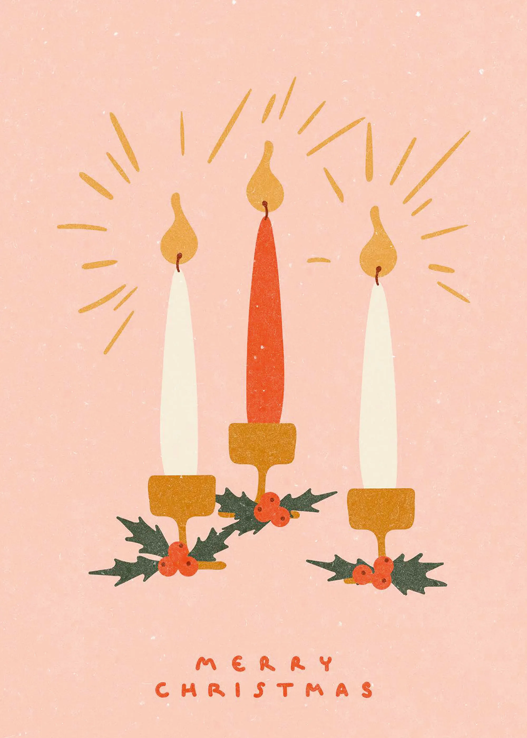 Festive Candles Poster 0