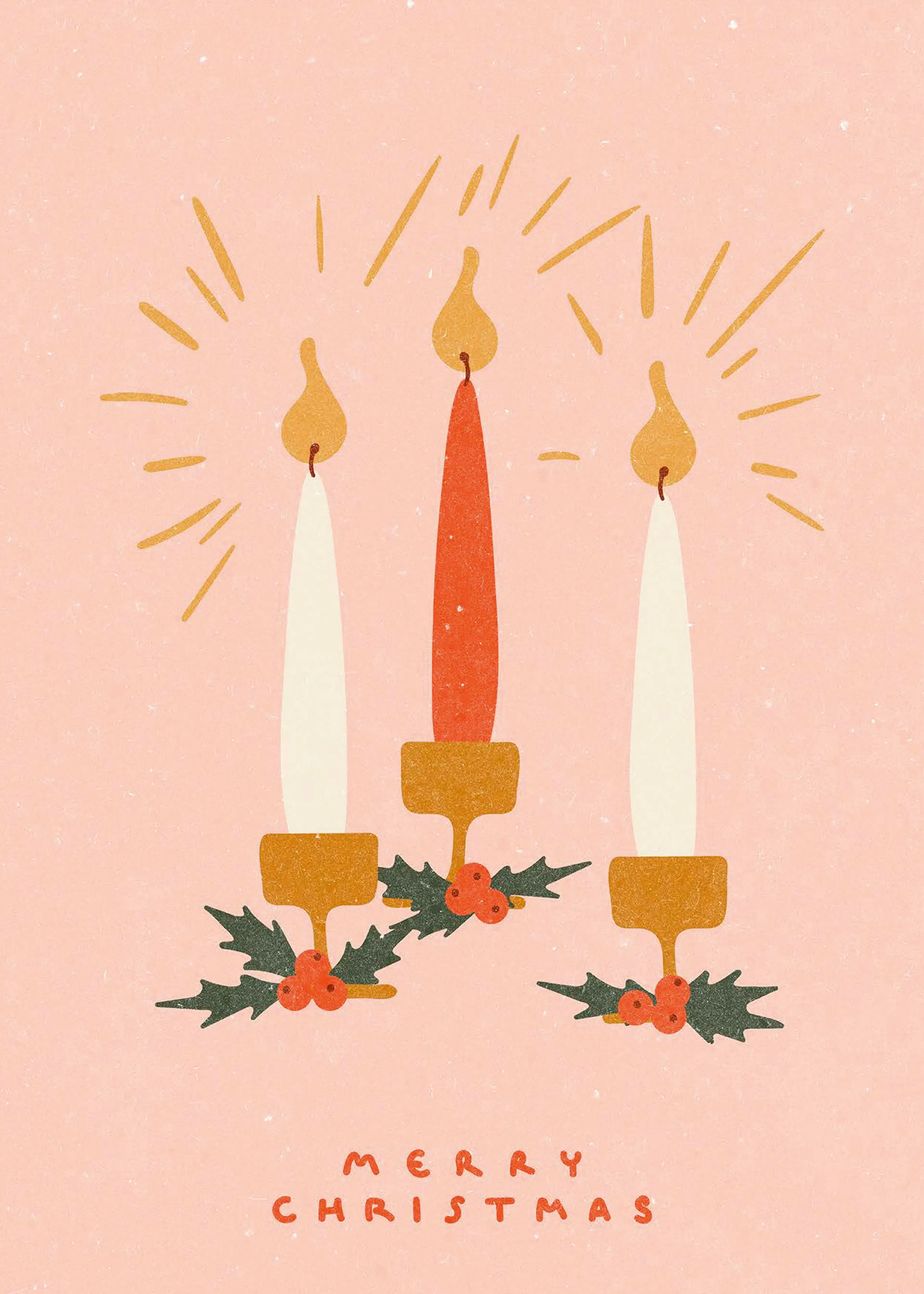 Festive Candles Poster 0