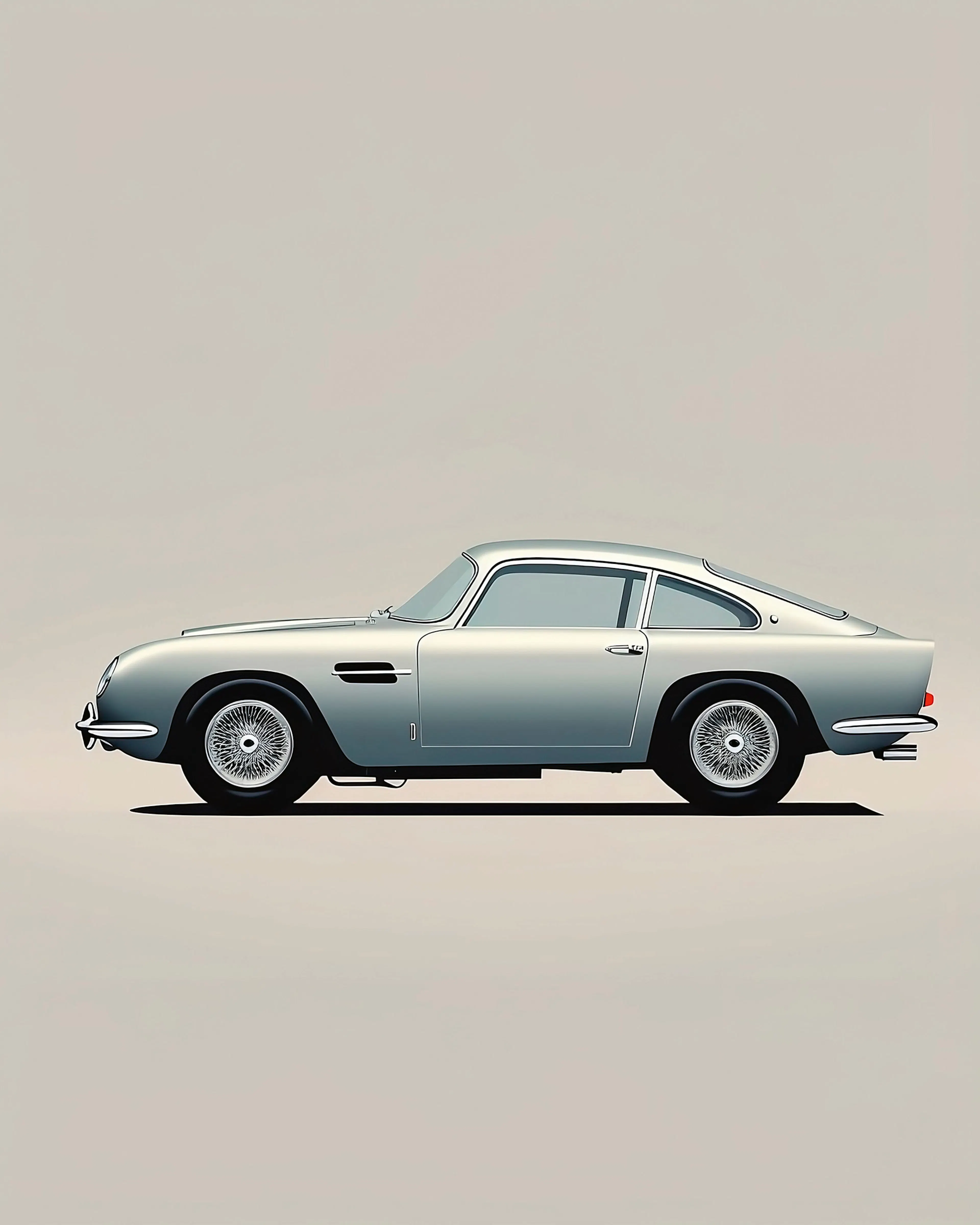 Gray Classic Elegance Poster 0