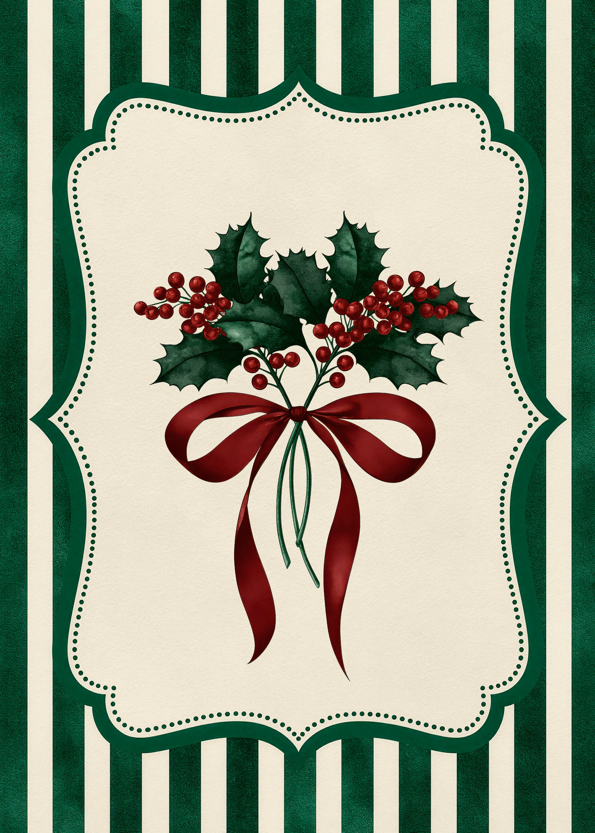 Holly Elegance Plakat 0