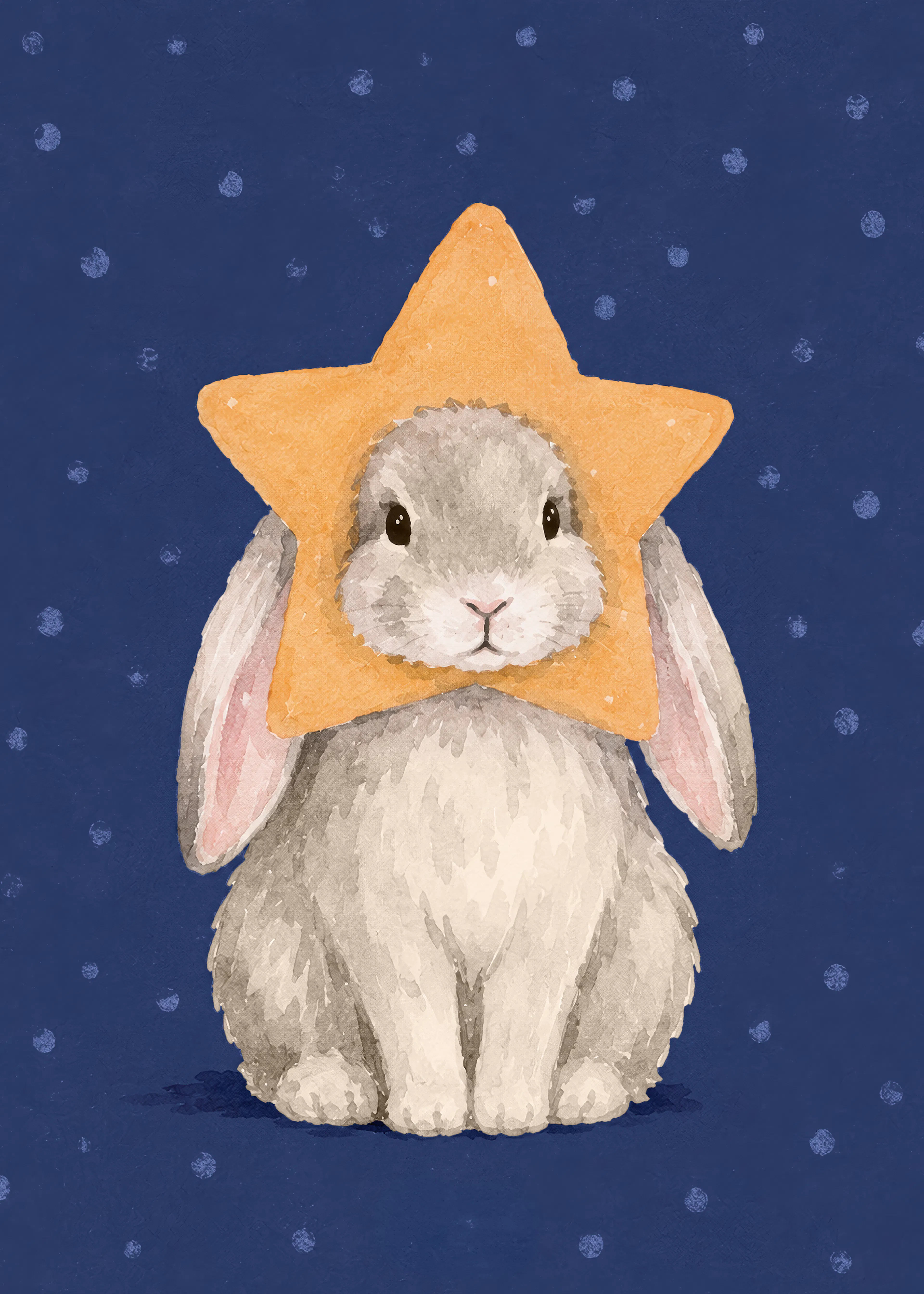 Starry Bunny Poster 0