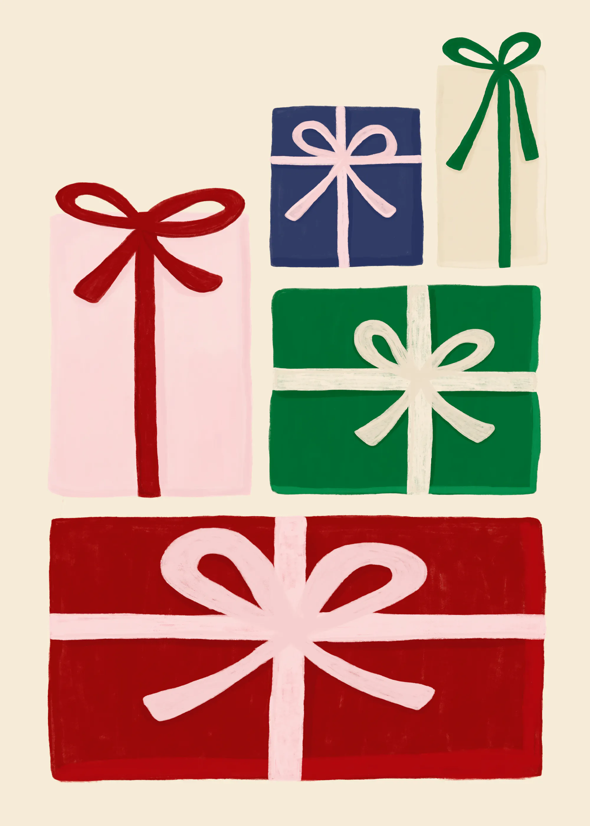 Red Holiday Gifts Poster 0