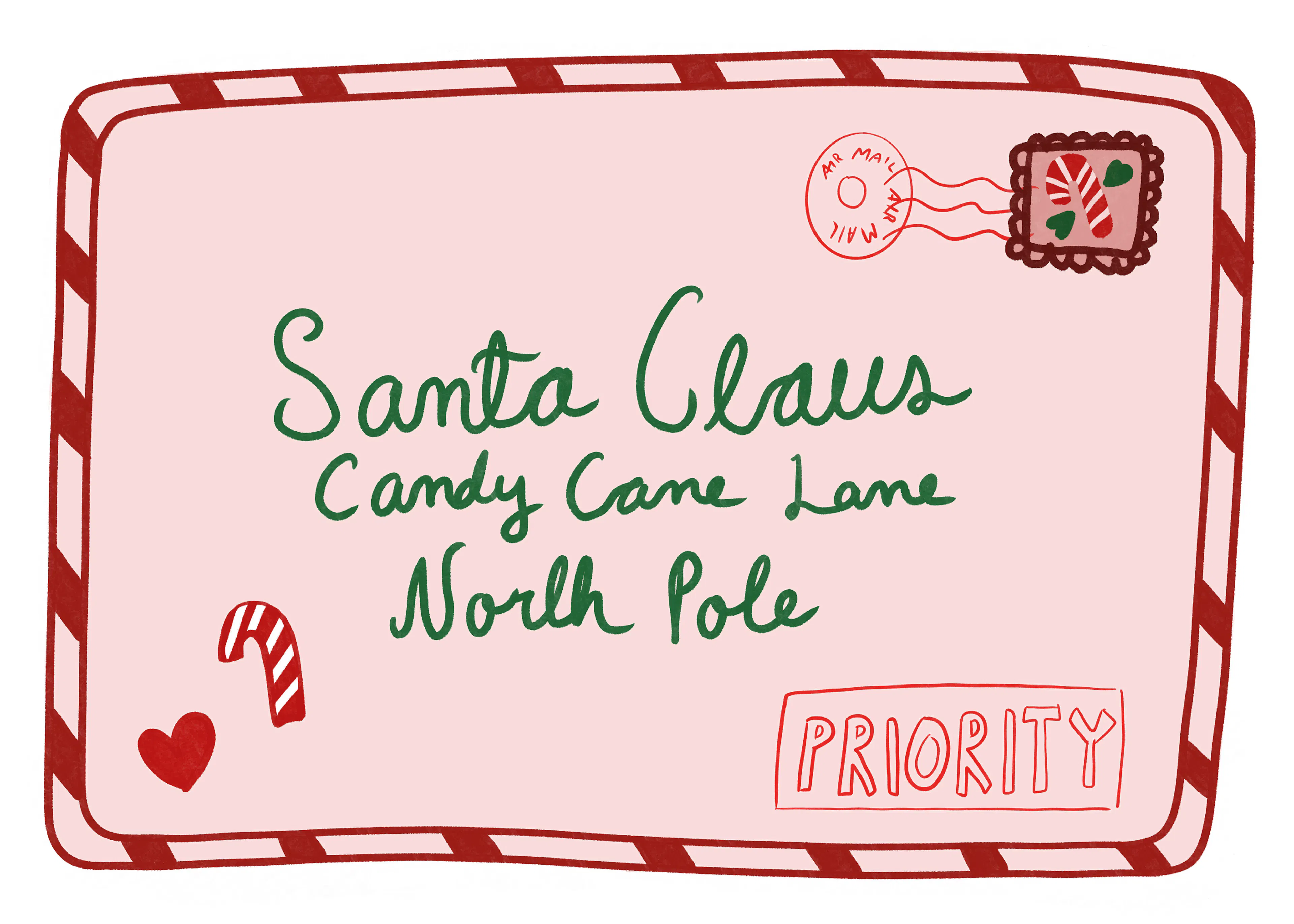 North Pole Letter Poster 0
