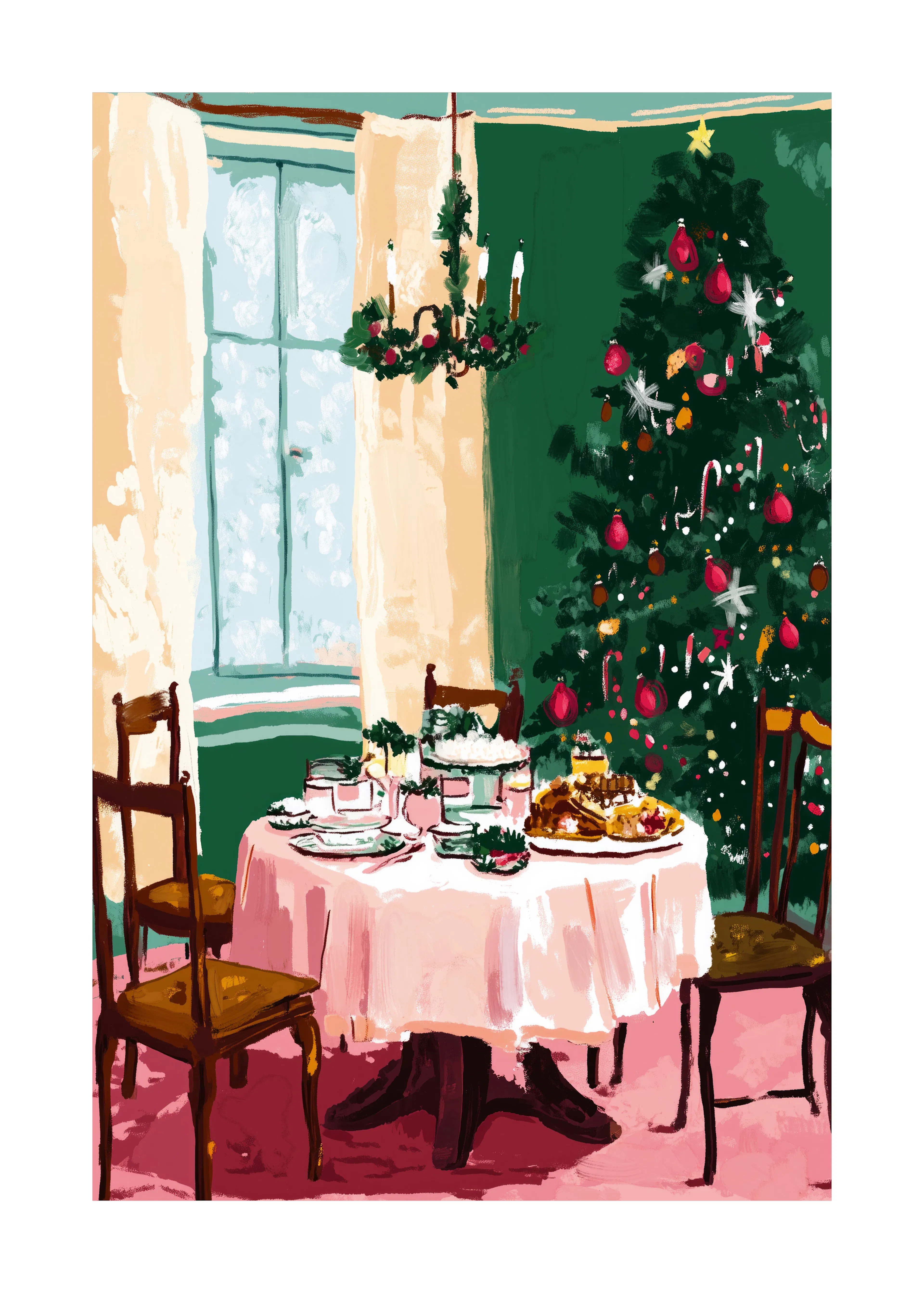 Festive Gathering Poster 0