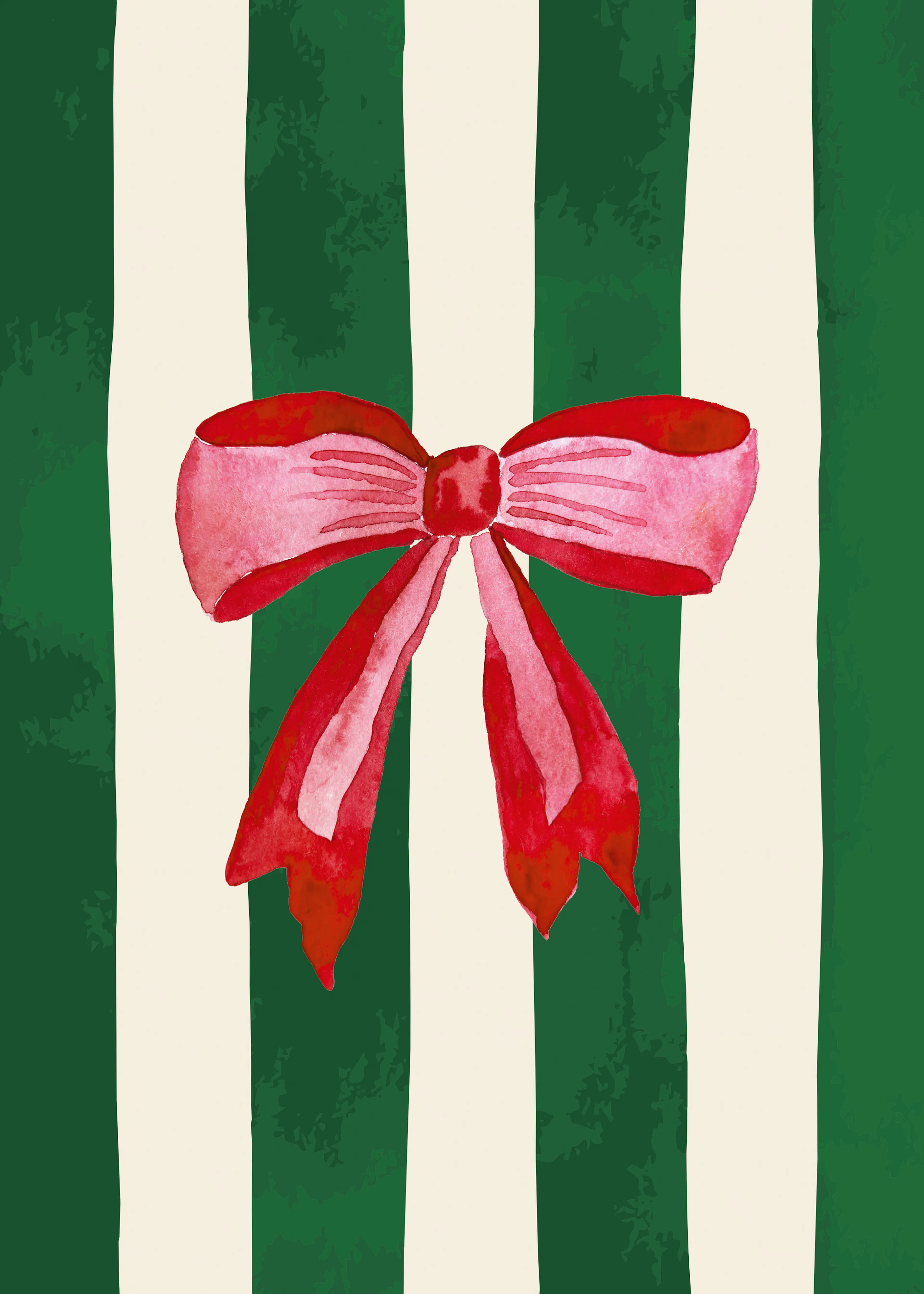 Weihnachtliche Schleife Poster 0