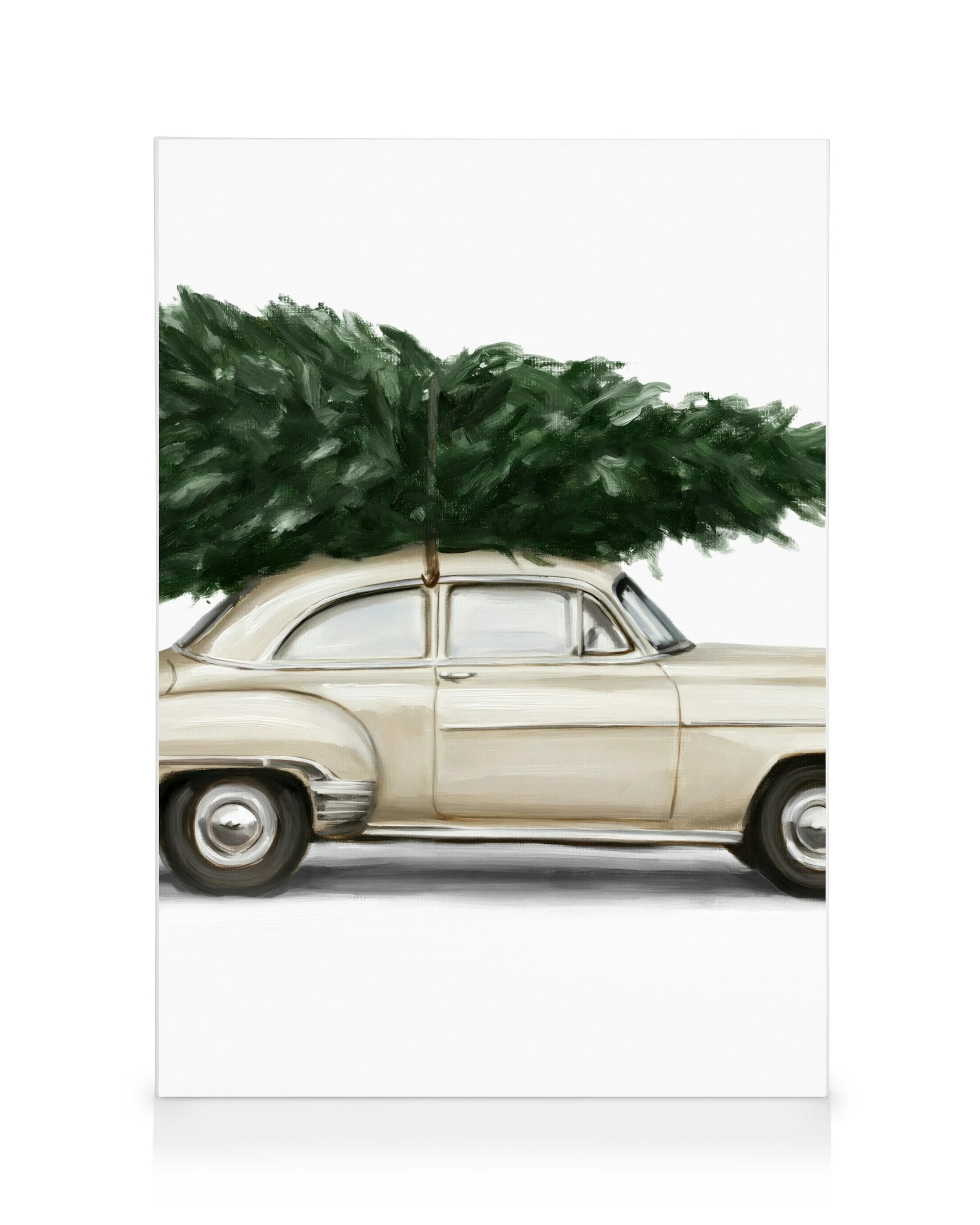 Weihnachtsreise Leinwandbild 0