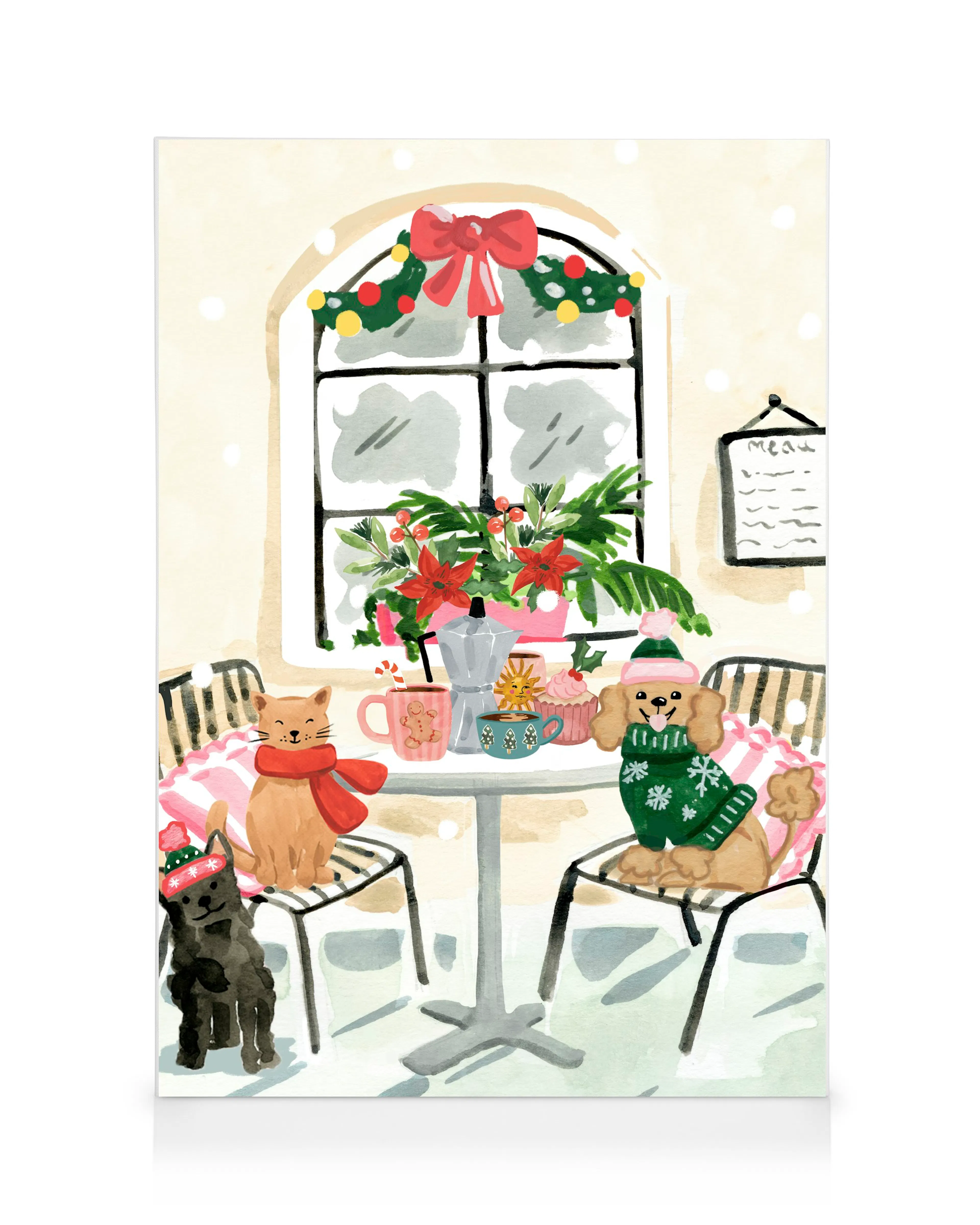 Weihnachtstee Leinwandbild 0
