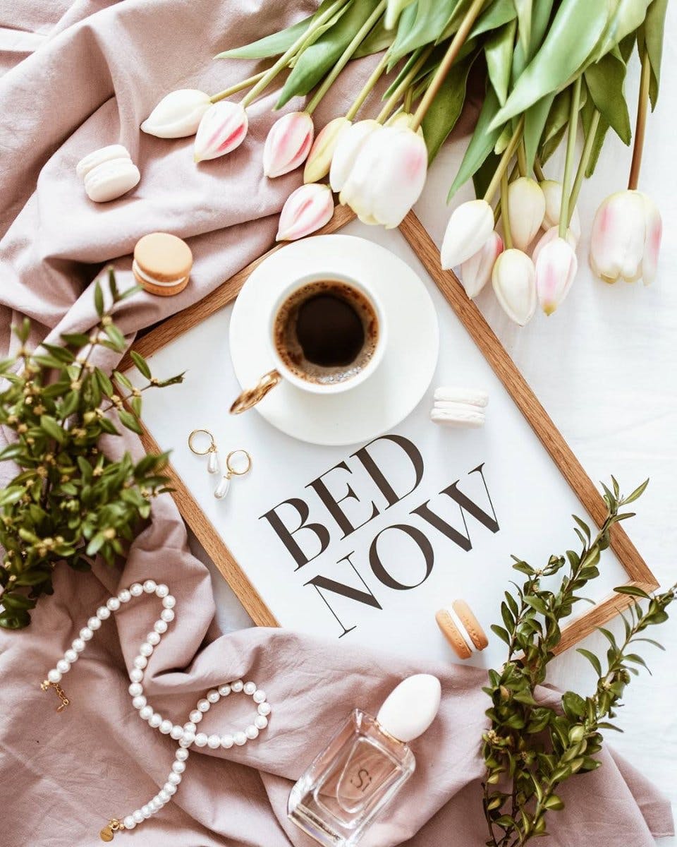 Decorazione d'interni poster bed now
